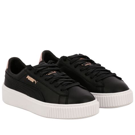 puma shoes for women black